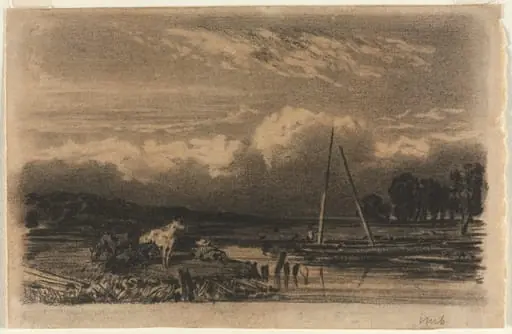 English View, after Jules Dupré