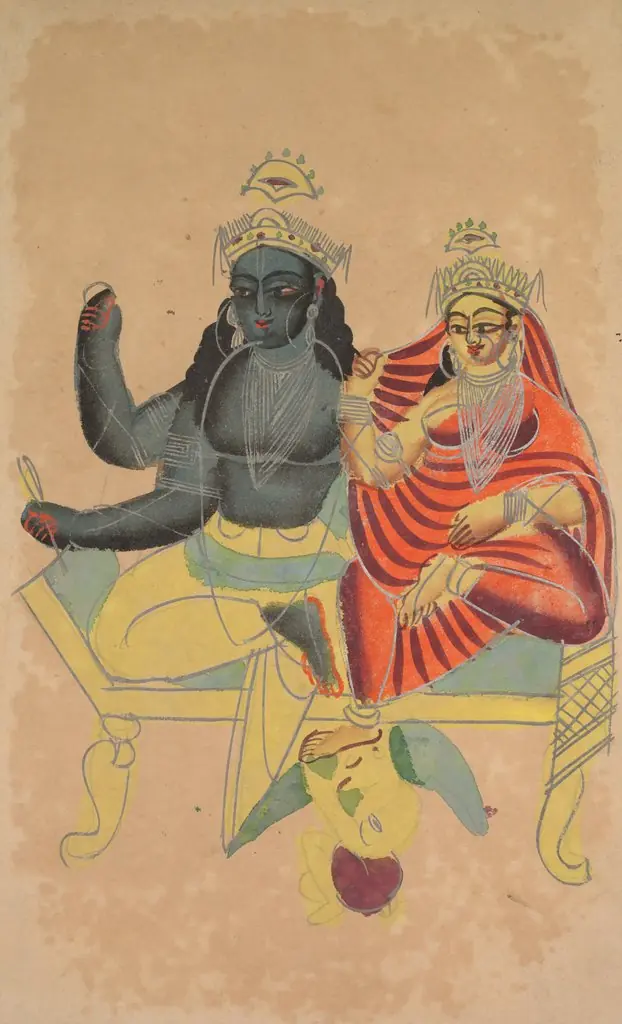 Vishnu and Lakshmi