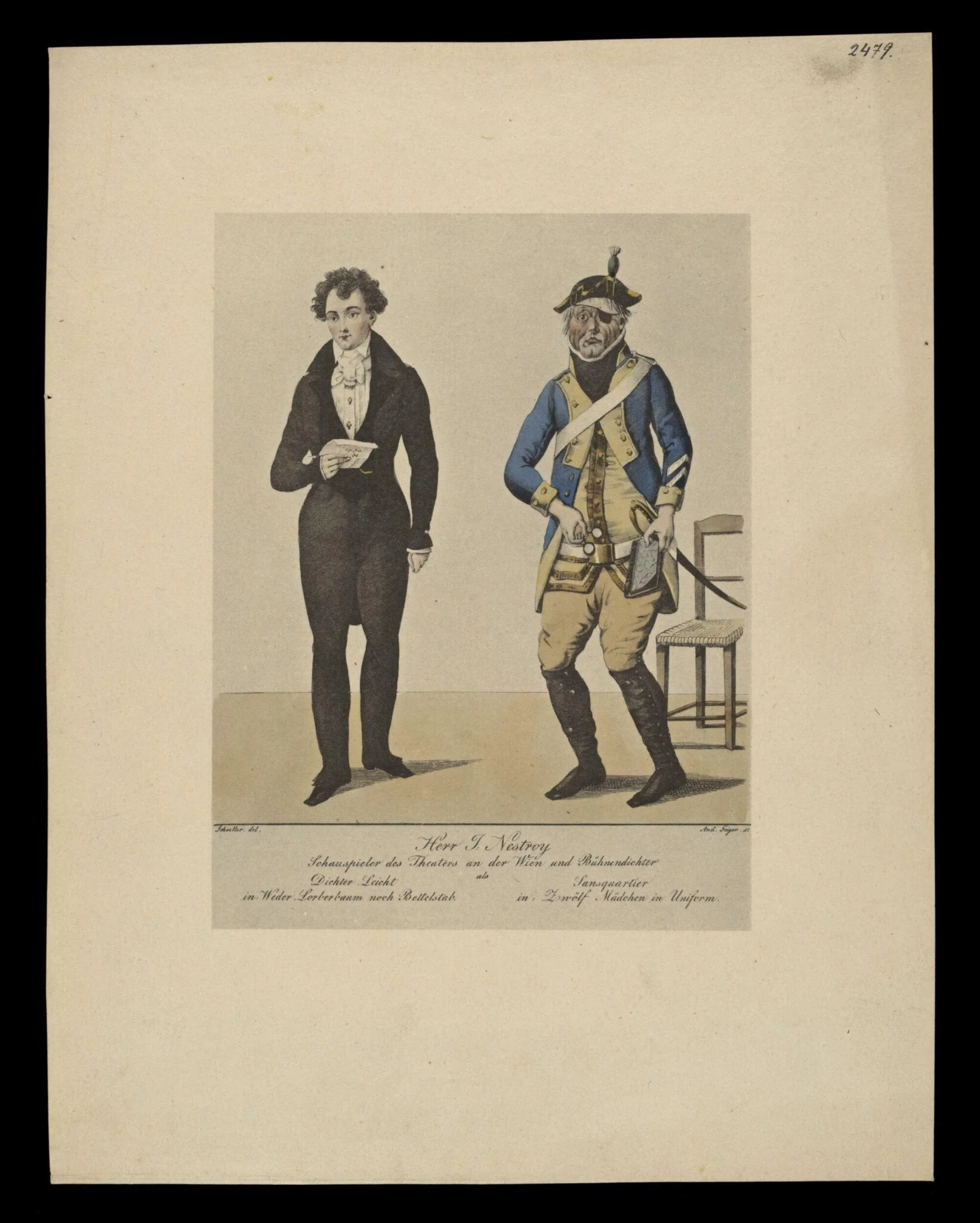 H Beard Print Collection, by Johann Christian Schoeller
