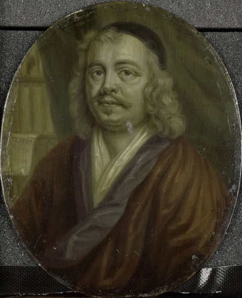 Portrait of Jacob Heiblocq, Rector of the Latin School in Amsterdam, by Arnoud van Halen