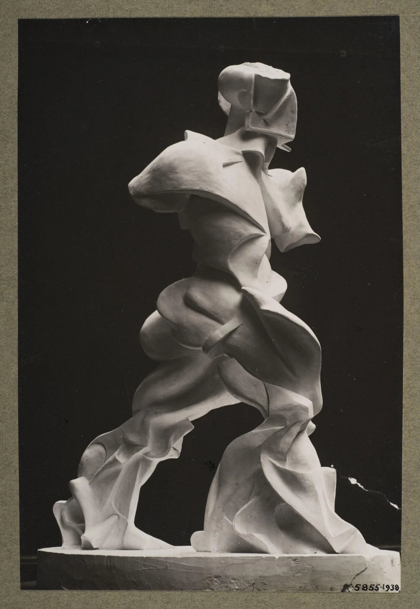 Spirals of Muscles in Motion, by Umberto Boccioni, photographic, 1920