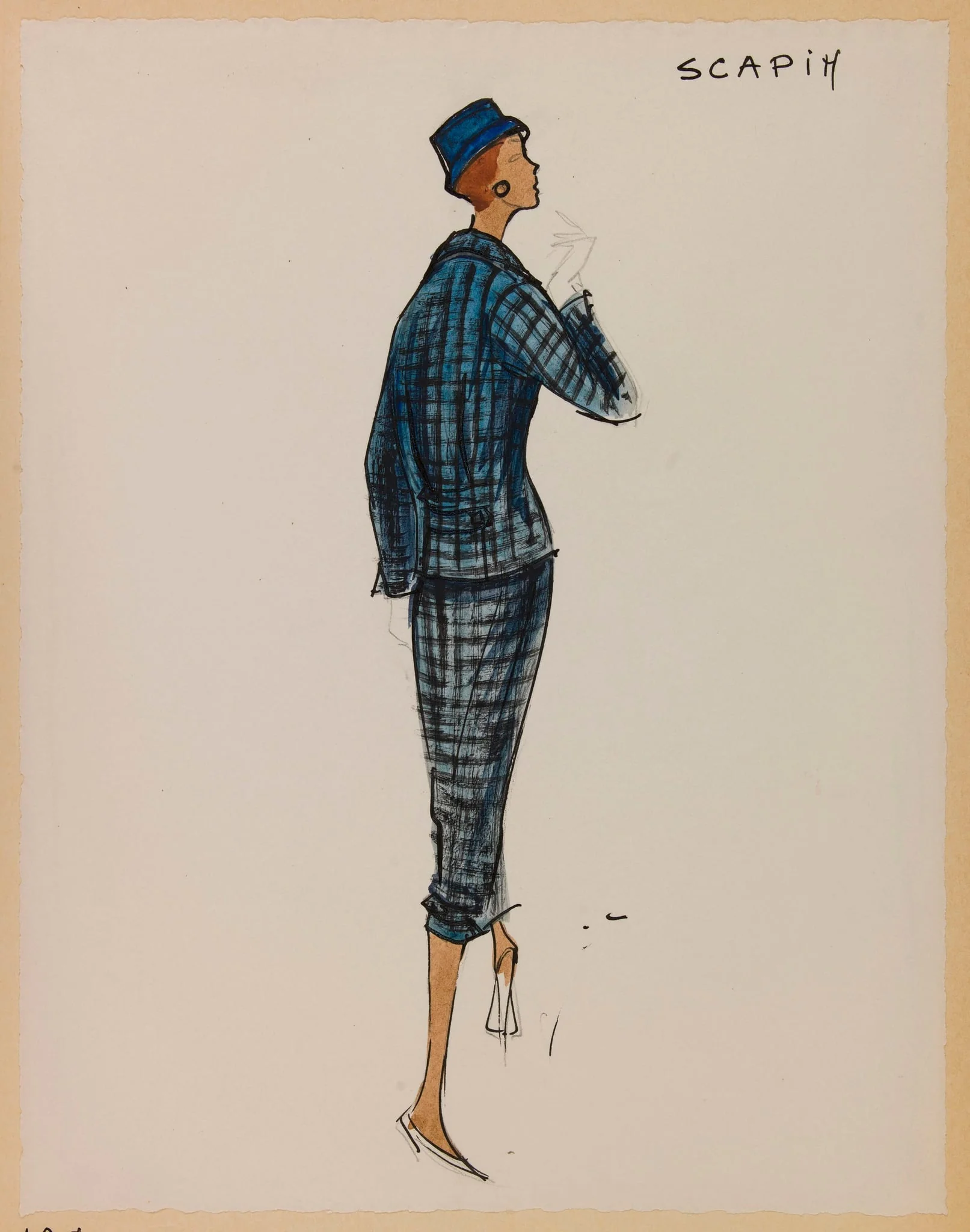 Scapin, by Carven, 1956