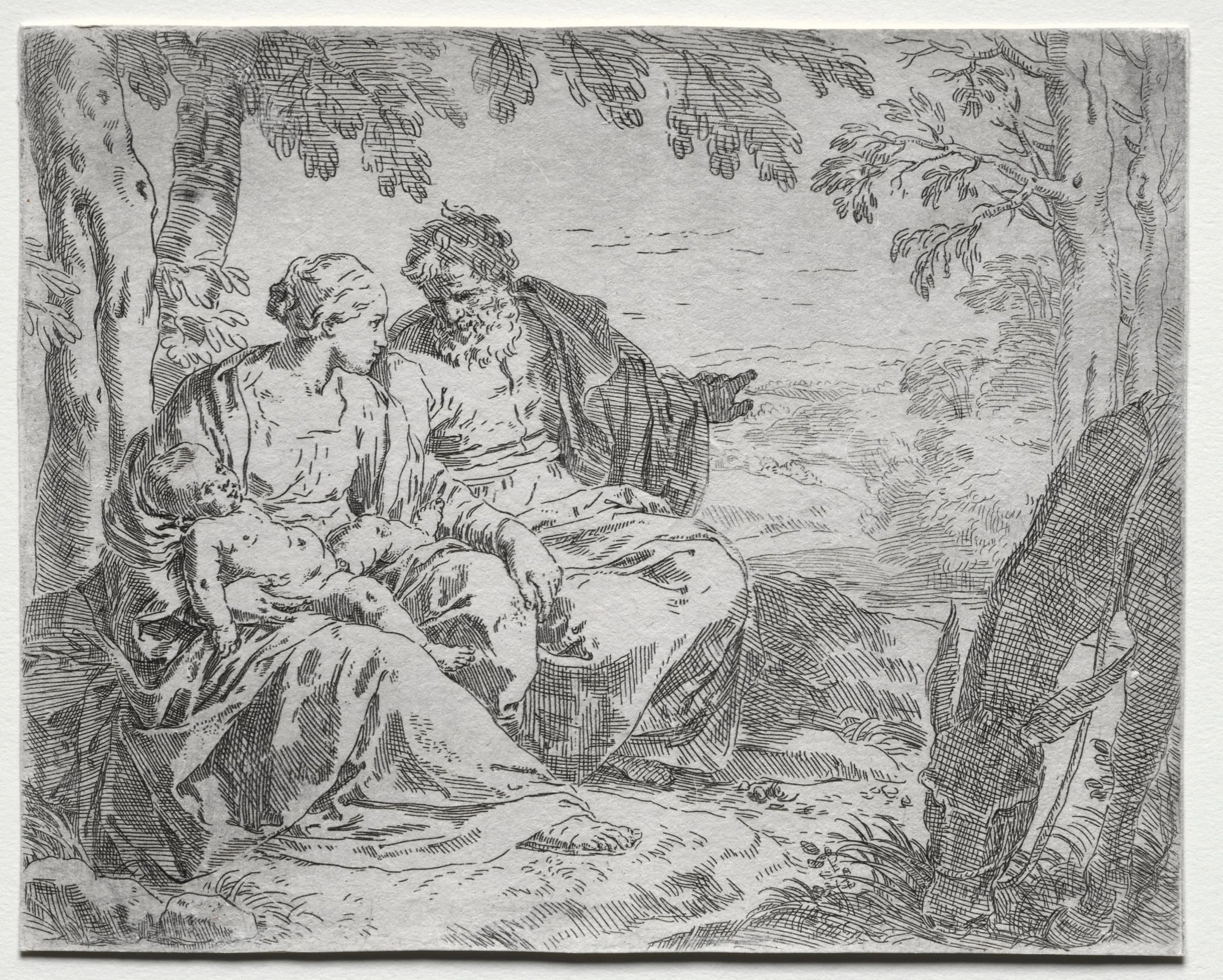 Rest on the Flight in to Egypt