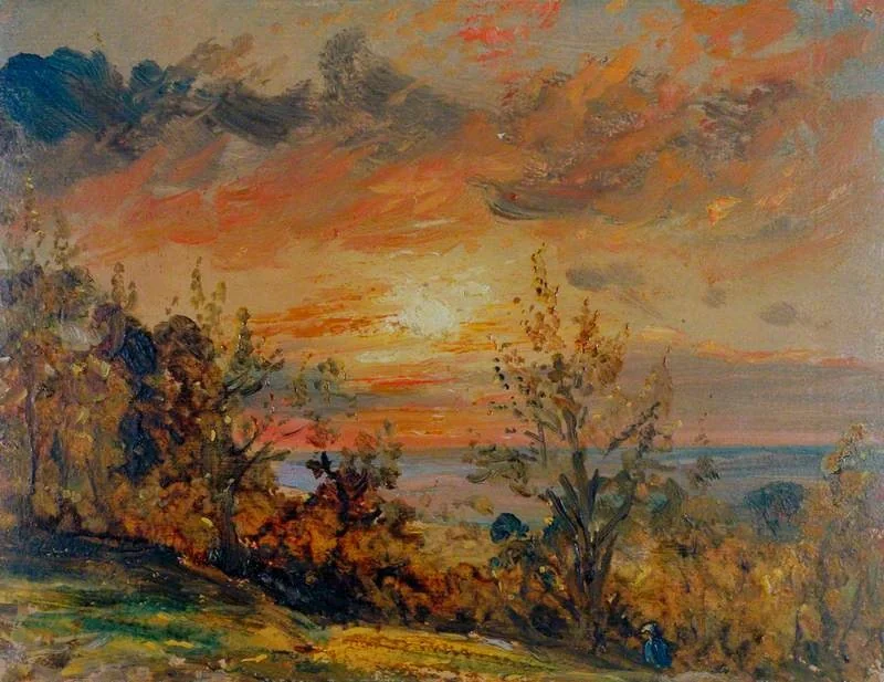 Sketch at Hampstead, Evening