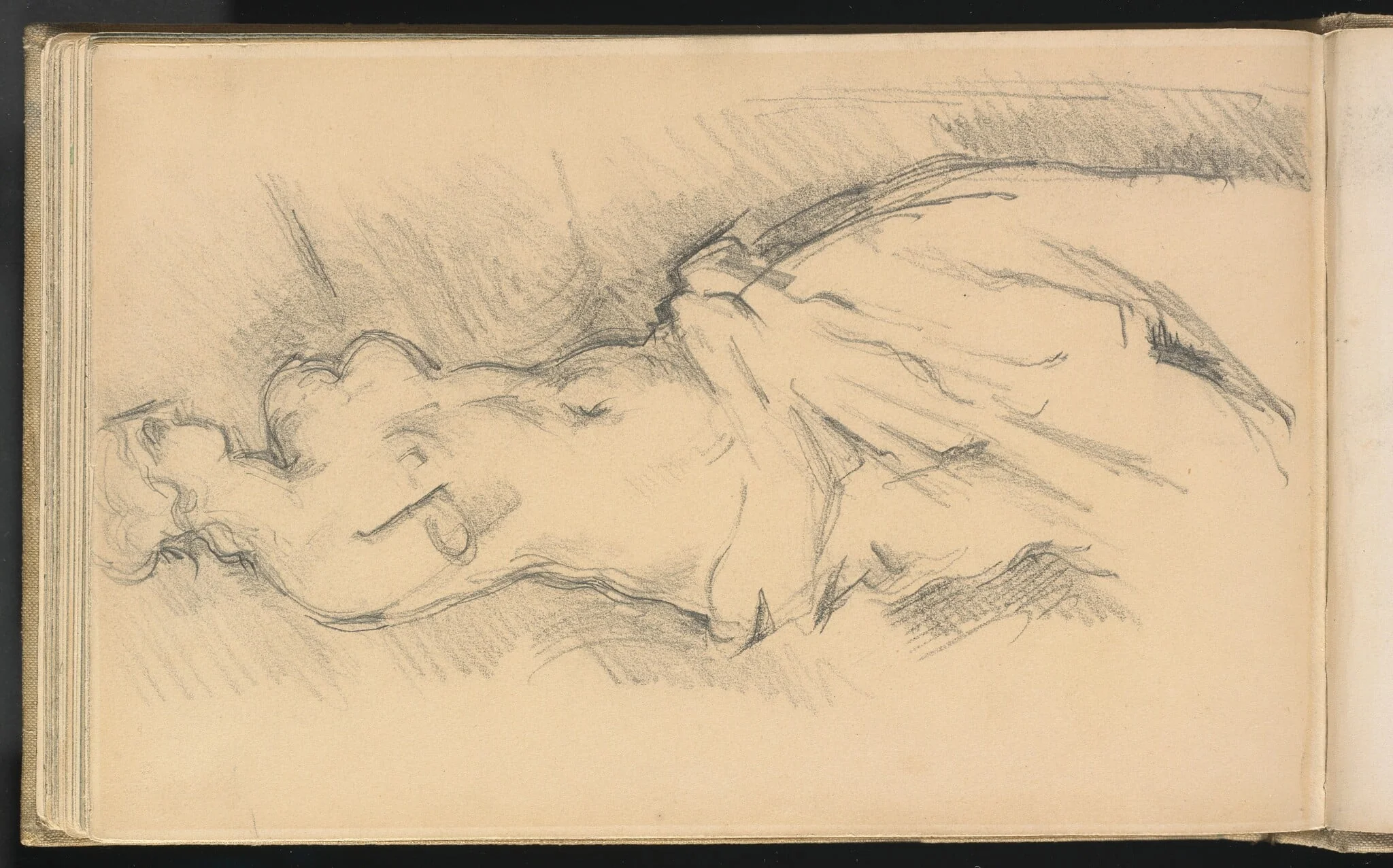 Study of "Venus de Milo", by Paul Cezanne, graphite, 1882