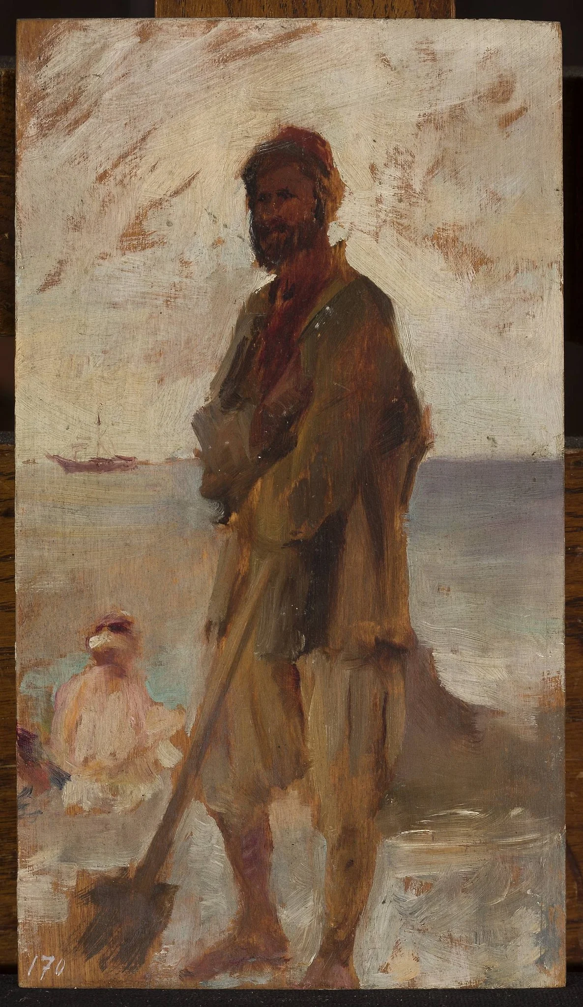 Young Tartar in Gurzuf. From the journey to Crimea