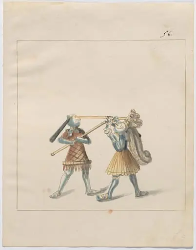 Foot Combat with Flails