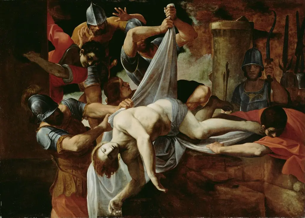 St. Sebastian Thrown into the Cloaca Maxima