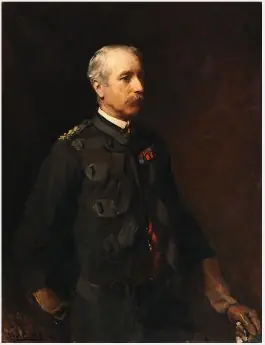 Portrait of Garnet Joseph Wolseley, 1st Viscount Wolseley, (1833-1913), Commander in Chief of the British Army