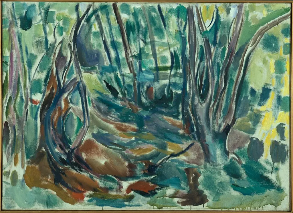 Elm Forest in Summer