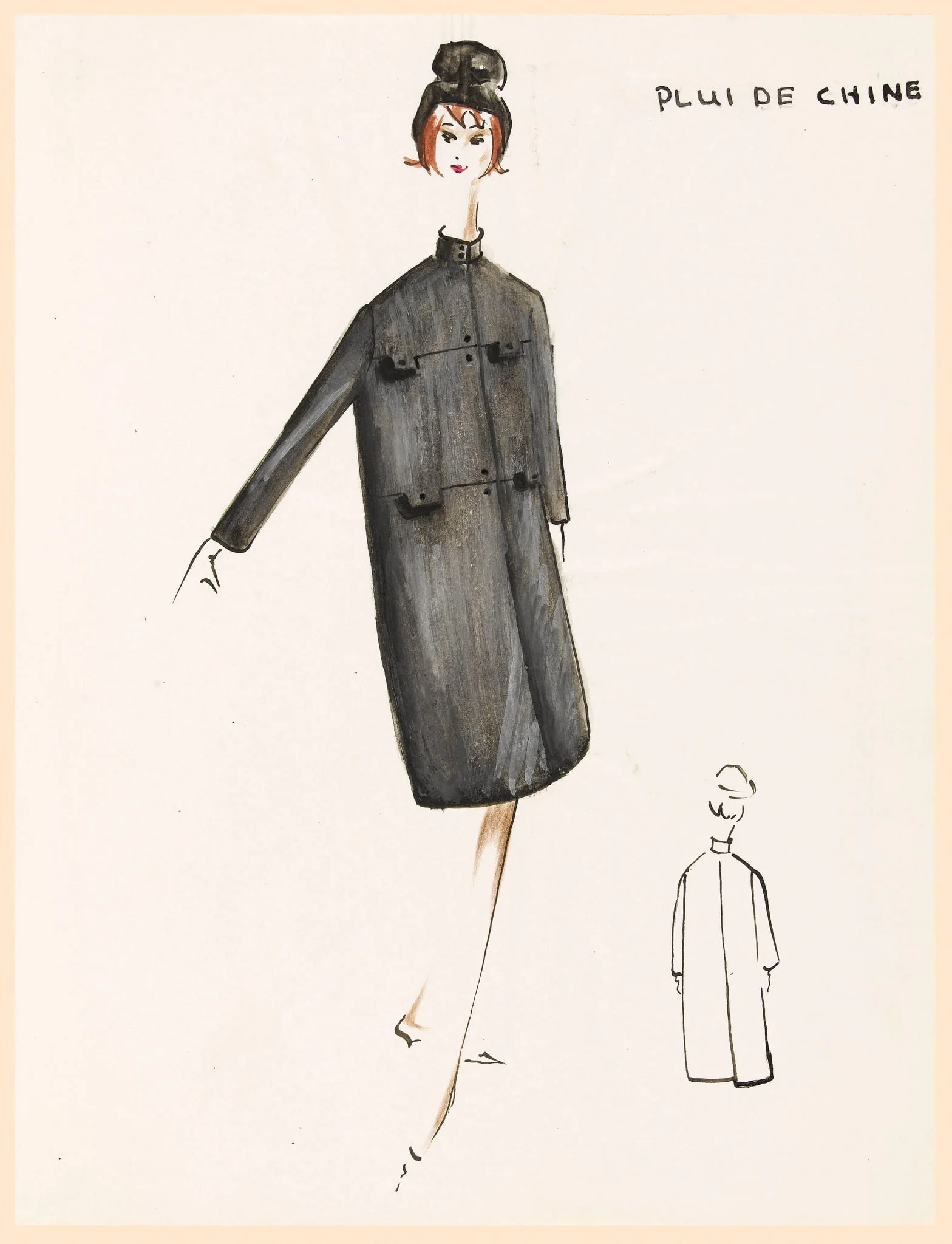 Pluie de Chine, by Marie-Louise Carven, 1967