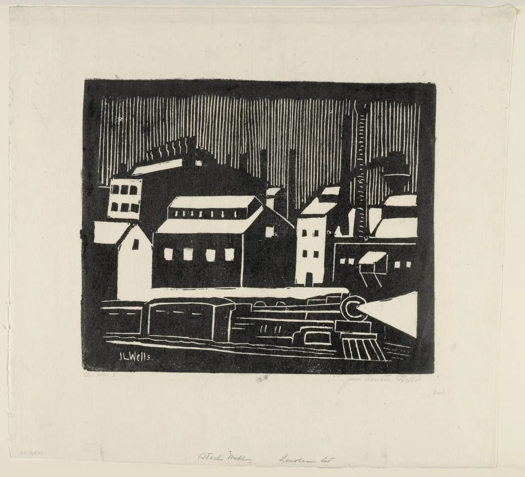 Untitled, by James Lesesne Wells, 1930