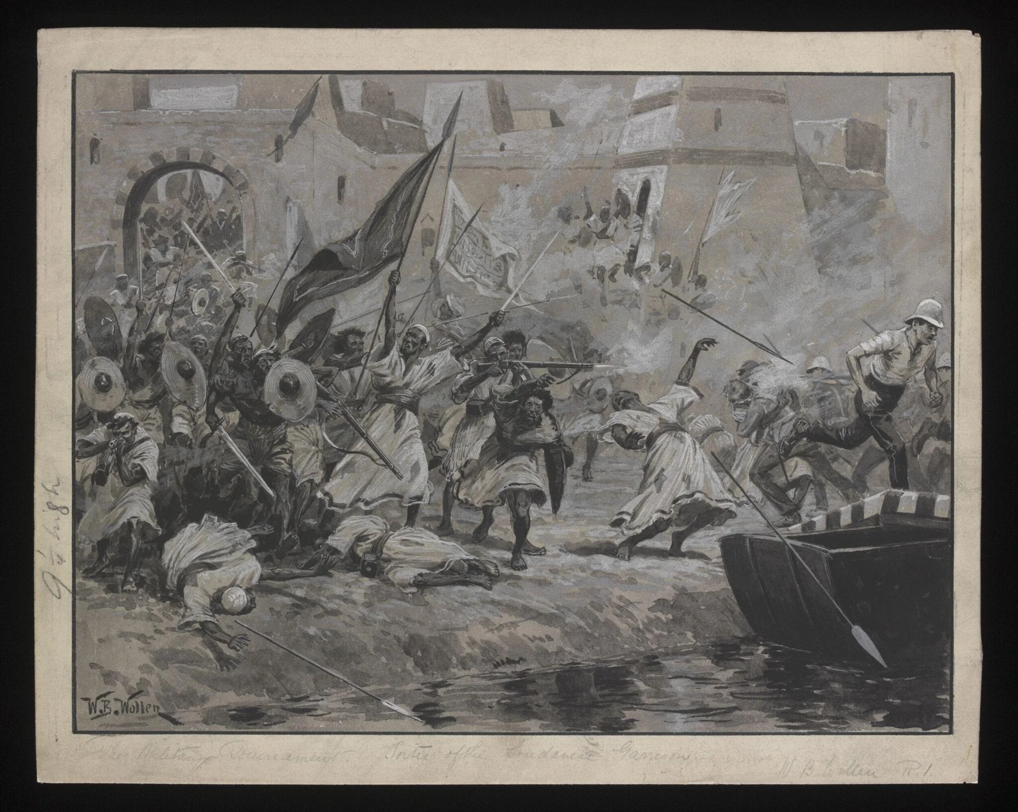 Untitled, by William Barnes Wollen, 1894