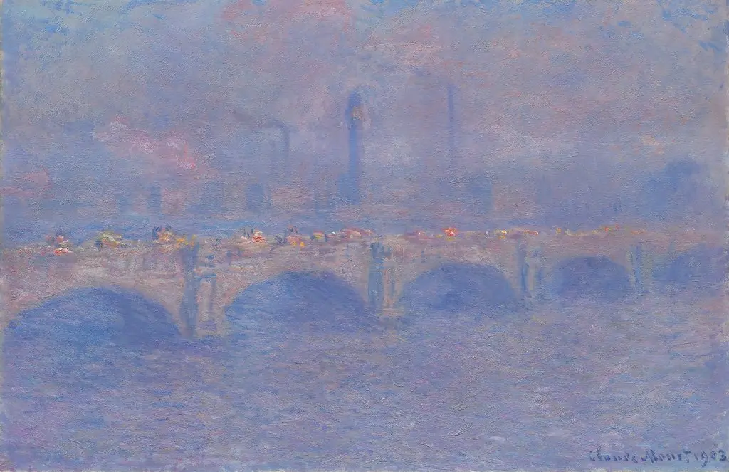 Waterloo Bridge, Sunlight Effect