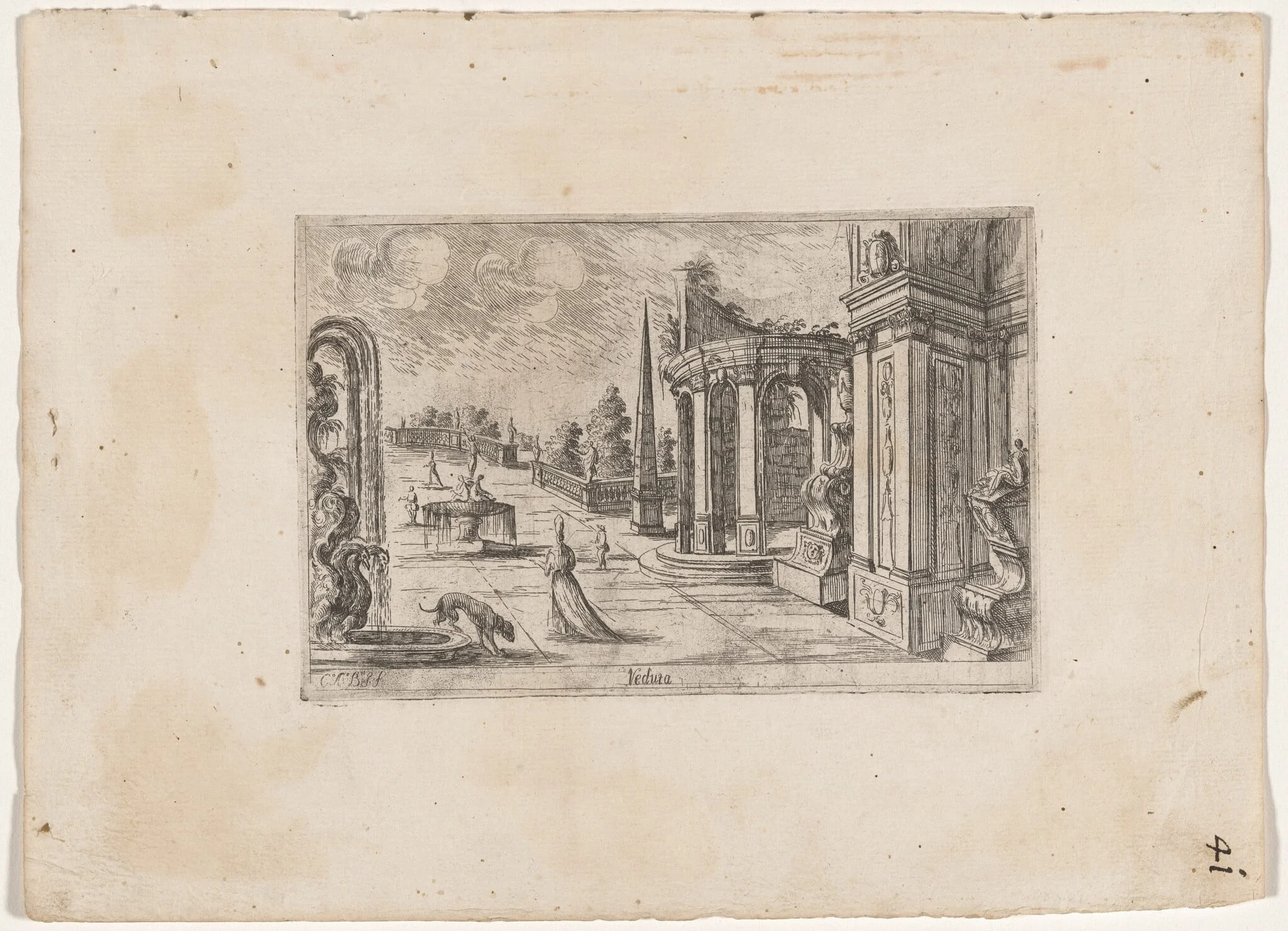 Design for a Garden Court