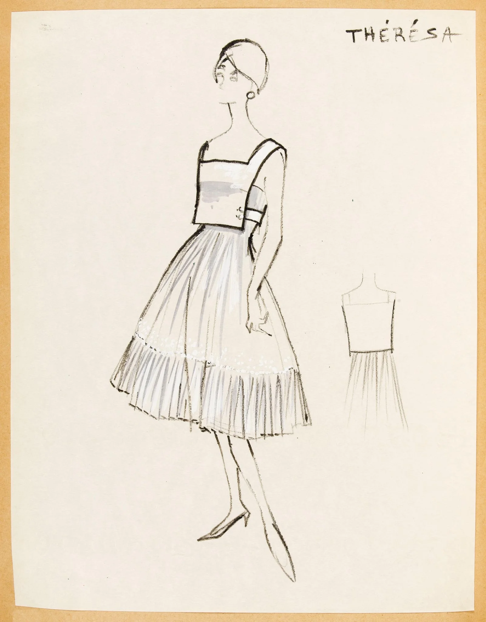 Thérésa, by Carven, 1957