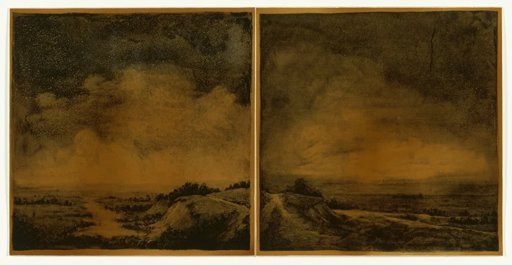 Untitled, by Joan Nelson, acrylic, 1986