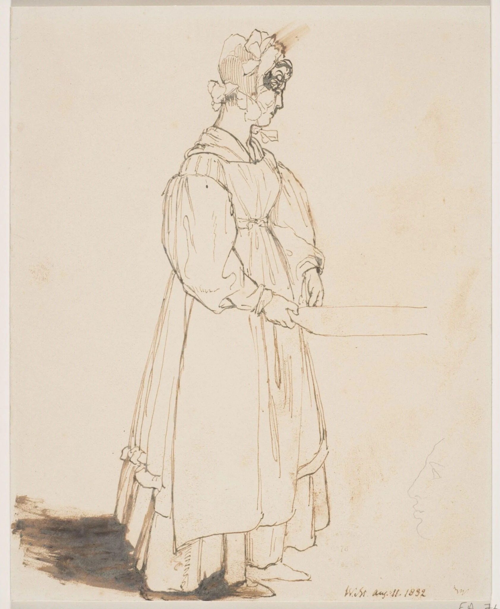 Study of a Housekeeper, by William Mulready, 1850