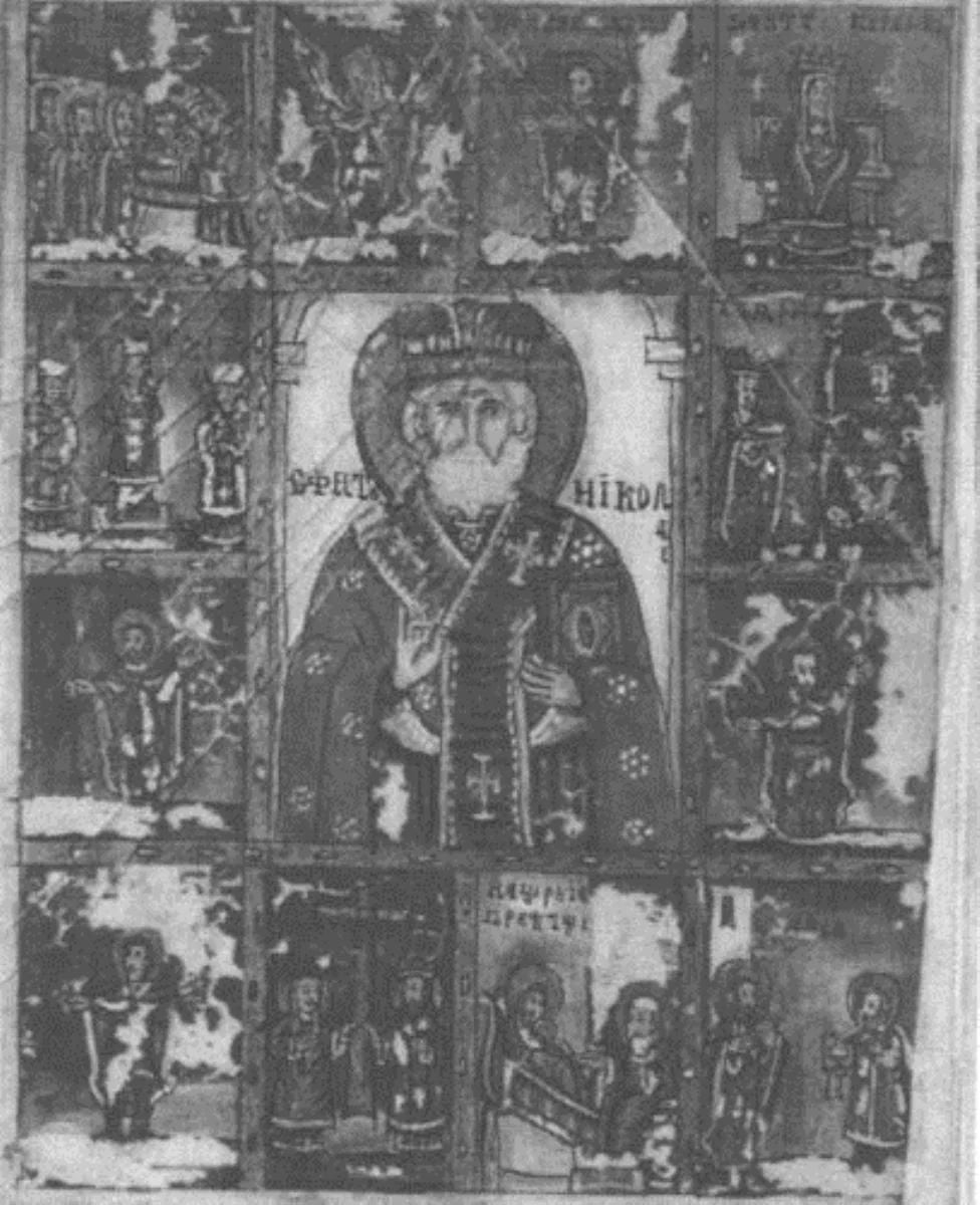 Sfântul Mare Ierarh Nicolae, by Unknown, 1850