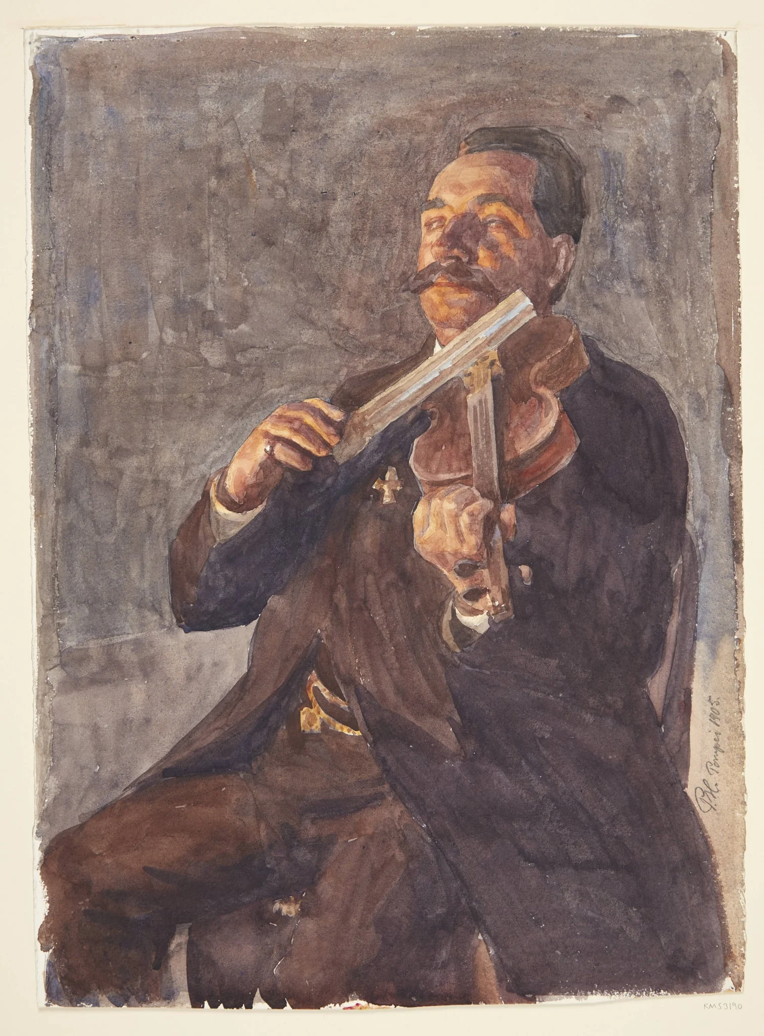 Il professore cavalieri di Luca, by Unknown, unspecified, 1905