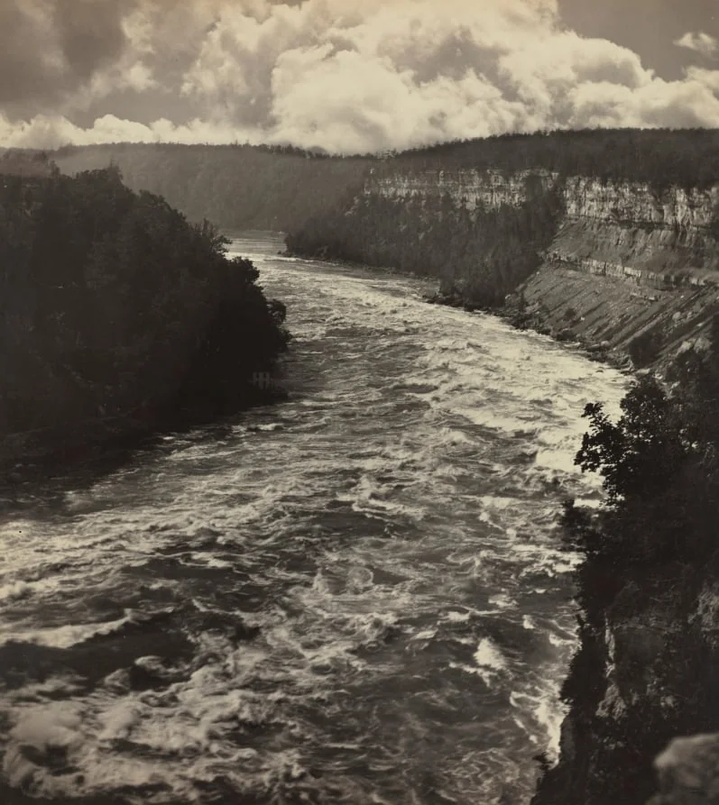 Niagara, Rapids, by Unknown, 1884