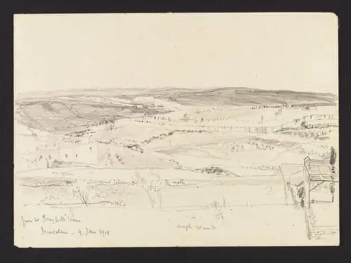 From Mr Gray Hill's House, Jerusalem