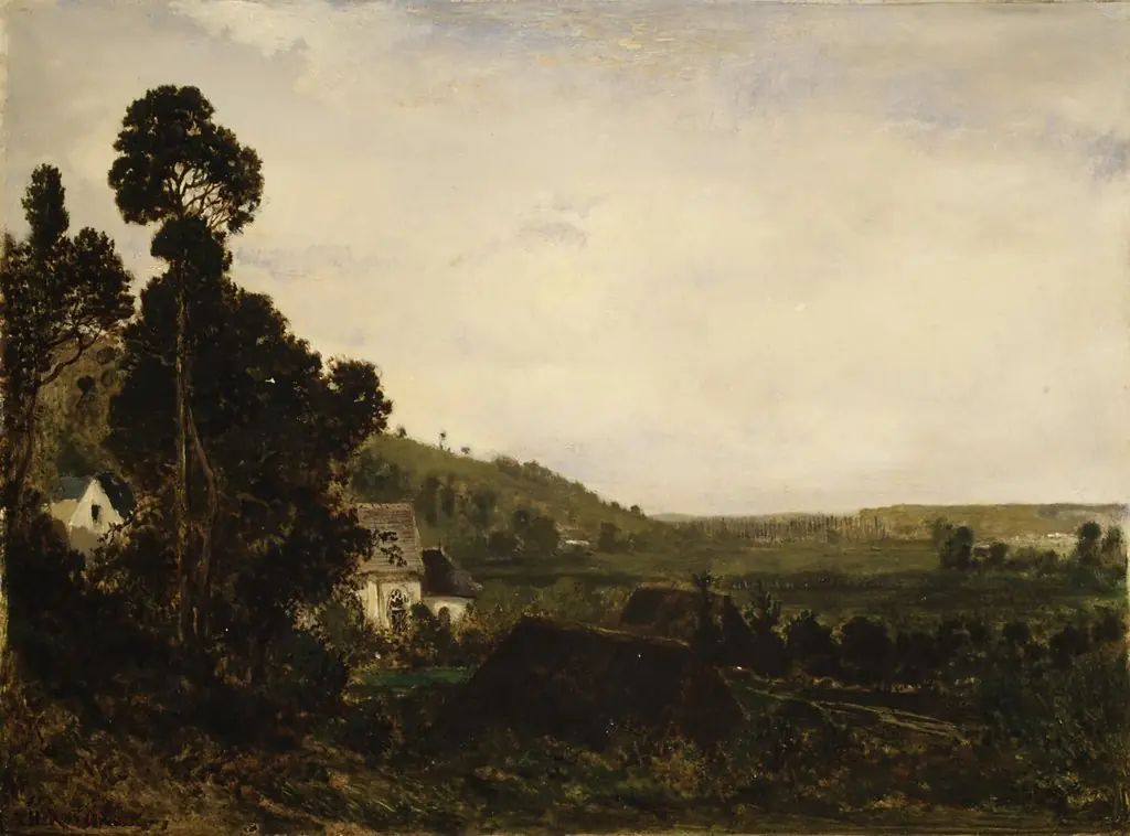 An Old Chapel in a Valley