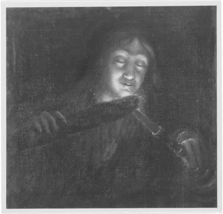Girl lighting a candle
