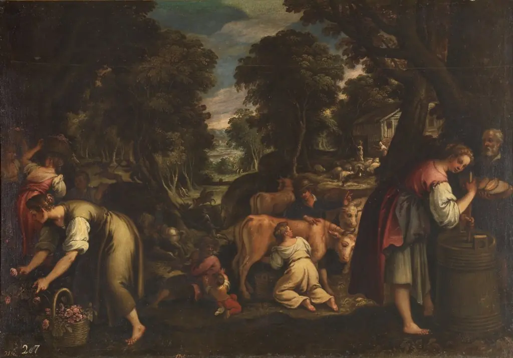 Rural labours or Spring