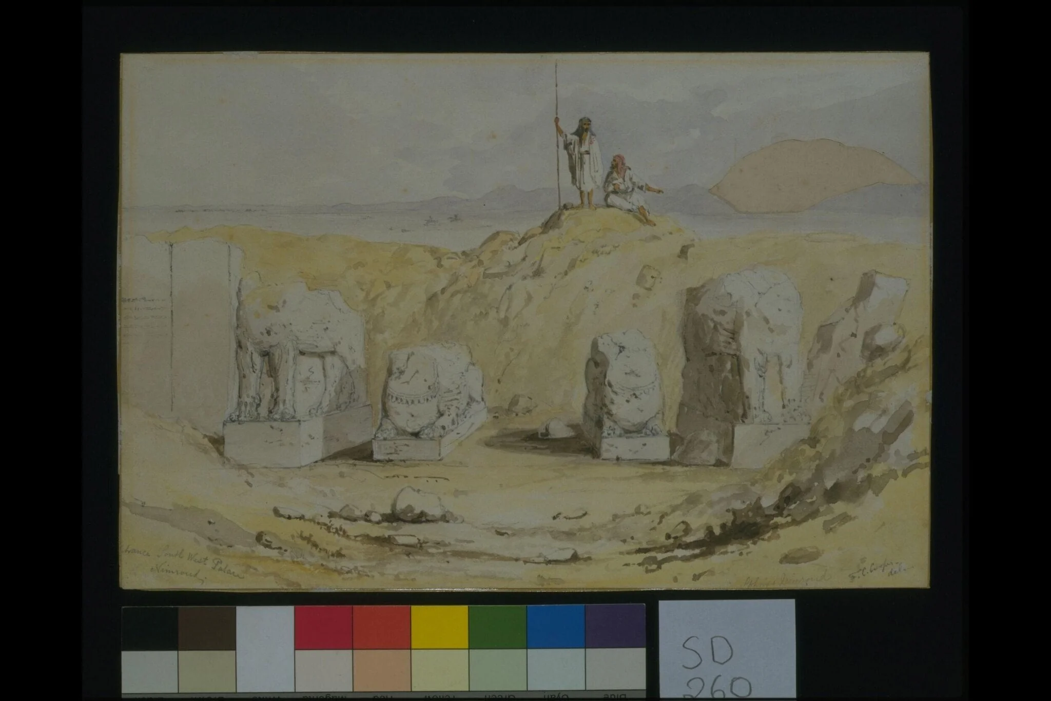 Entrance South West Palace Nimroud