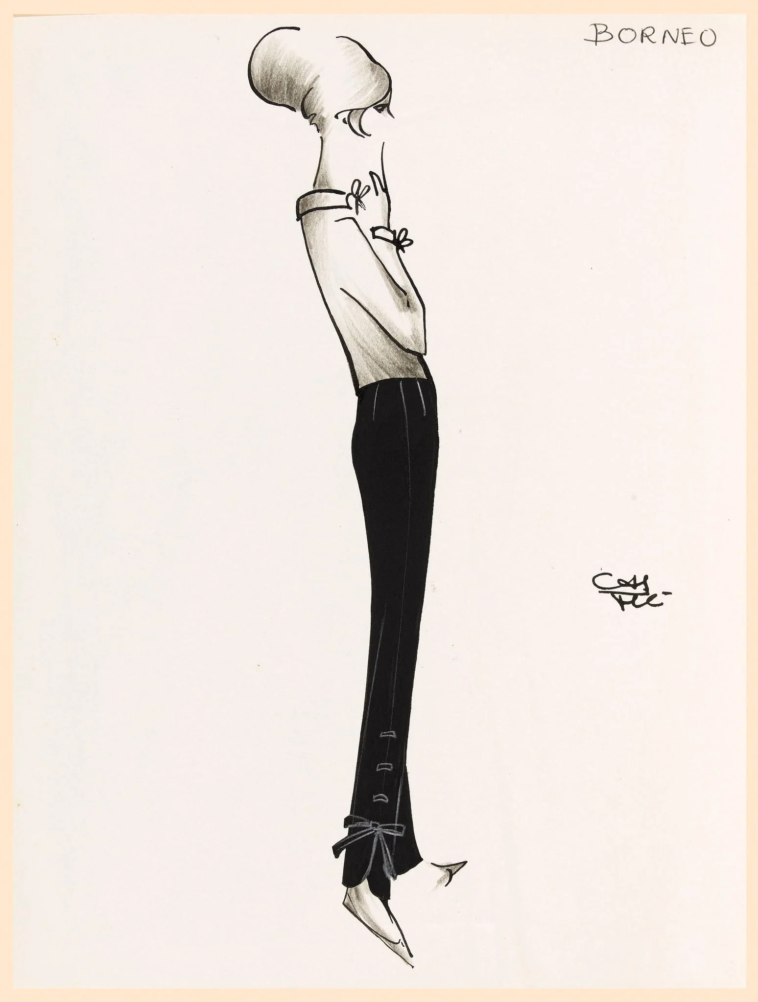 Bornéo, by Marie-Louise Carven, 1963
