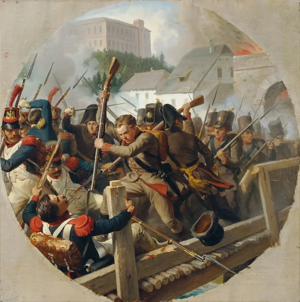 The meeting at Ebelsberg in 1806