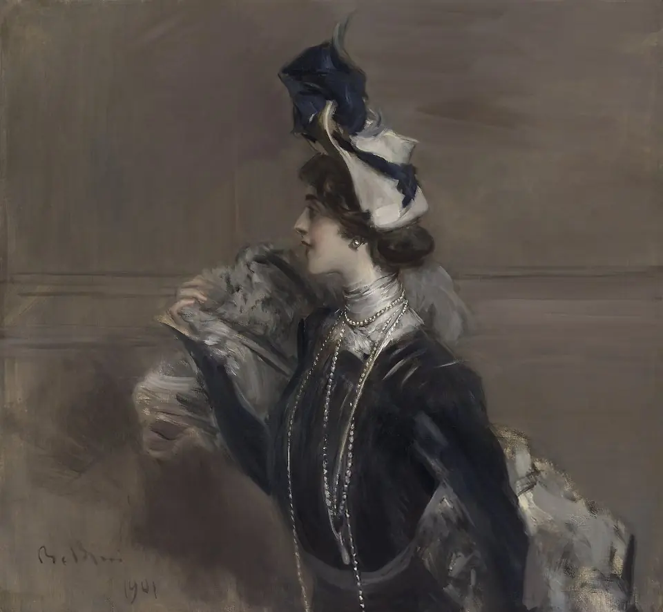Portrait of Mme. Lina Cavalieri