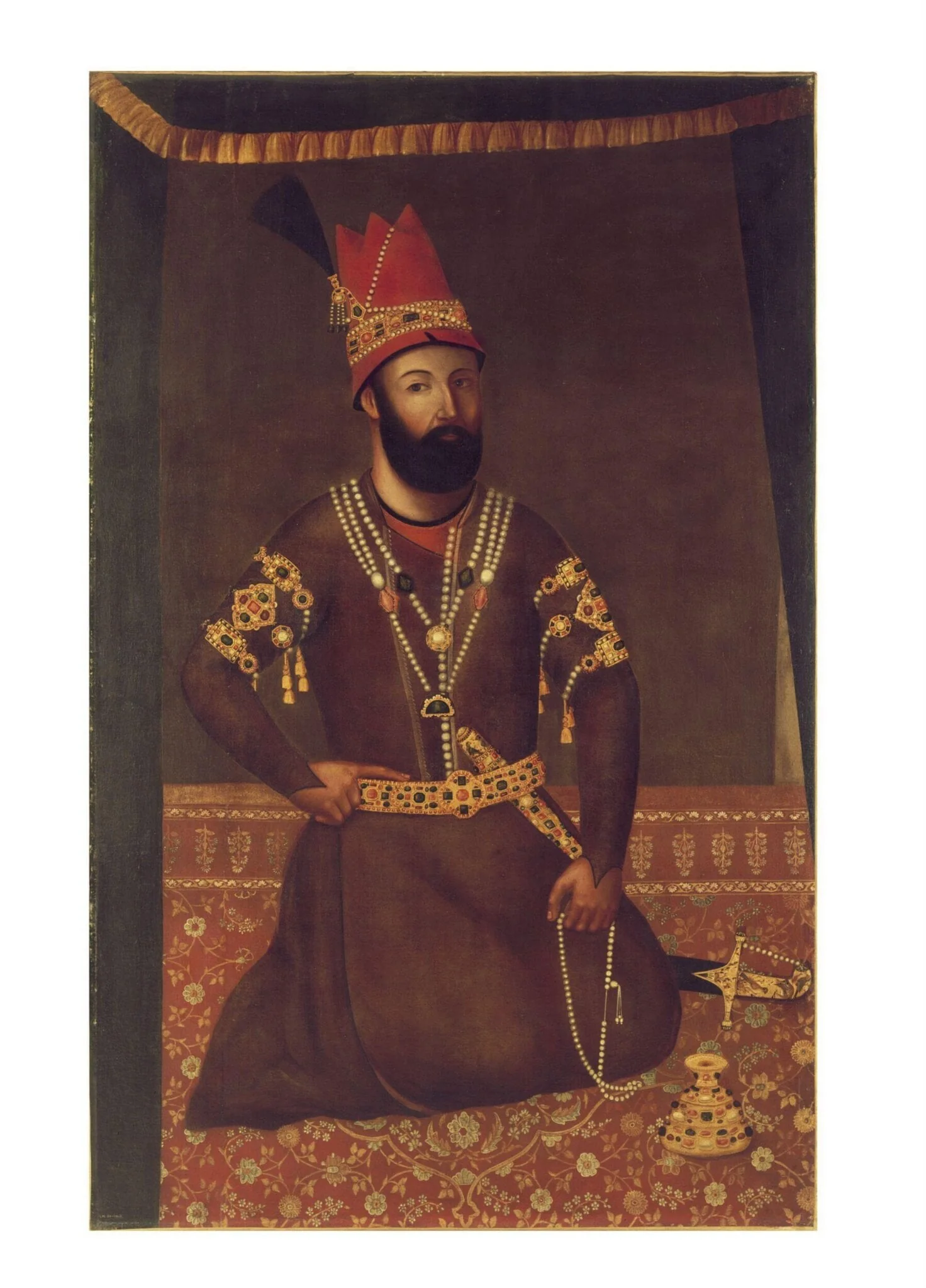 Portrait of Nadir Shah