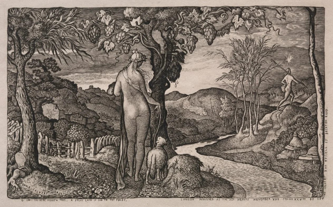 The Bride, by Edward Calvert, 1829