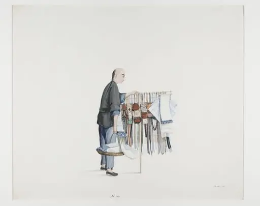 A Handkerchief Seller