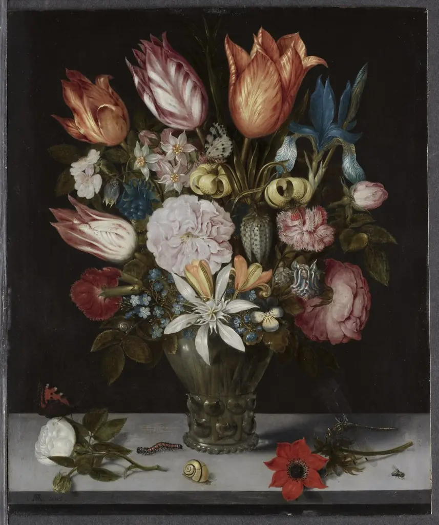 Flowers in a Glass