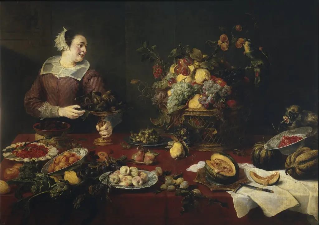 Still Life with a Maid