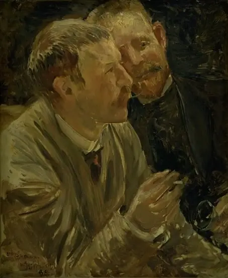 Portrait of the Painters Bruno Liljefors and Alf Wallander