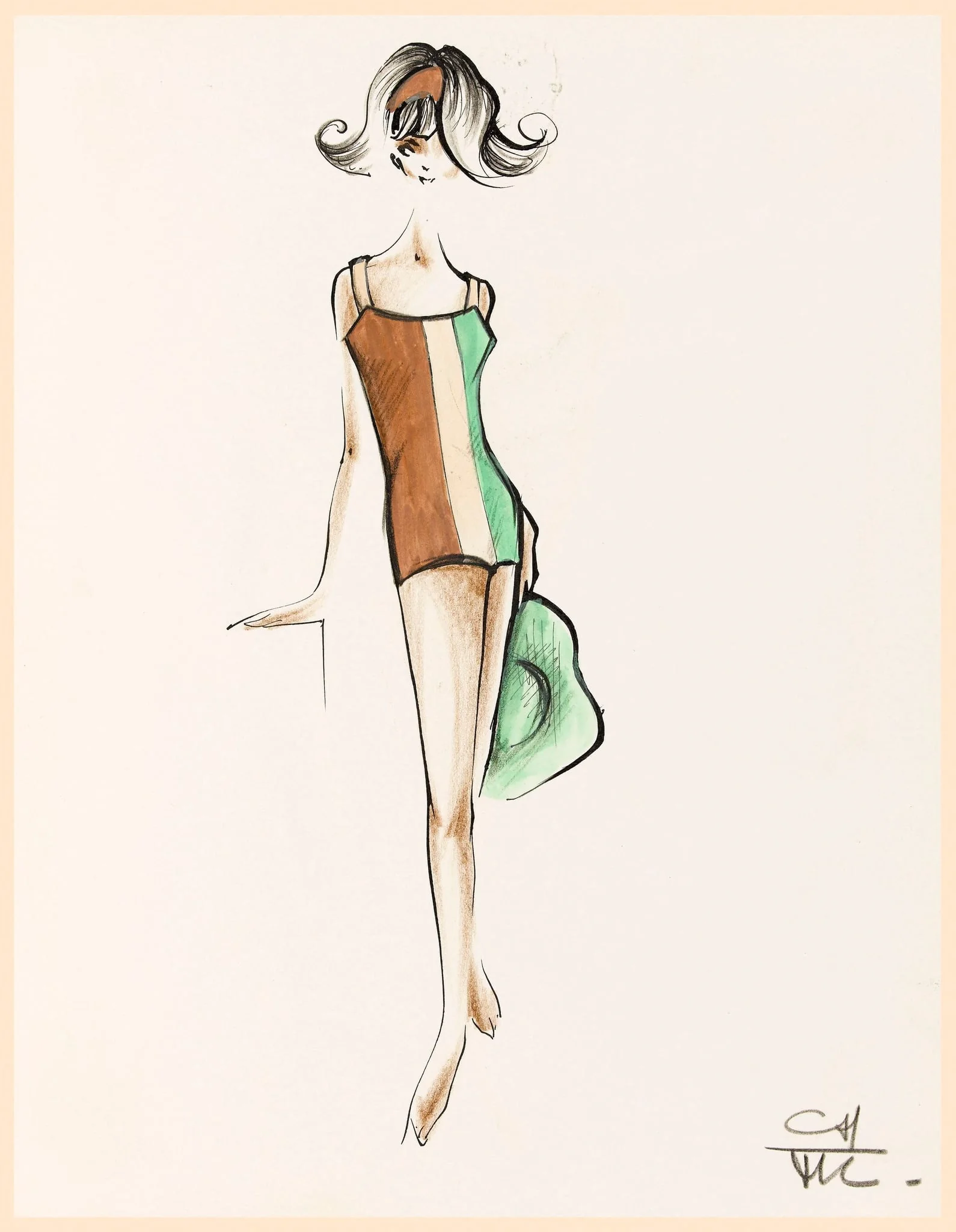 Sans titre, by Count of St. Germain, 1964