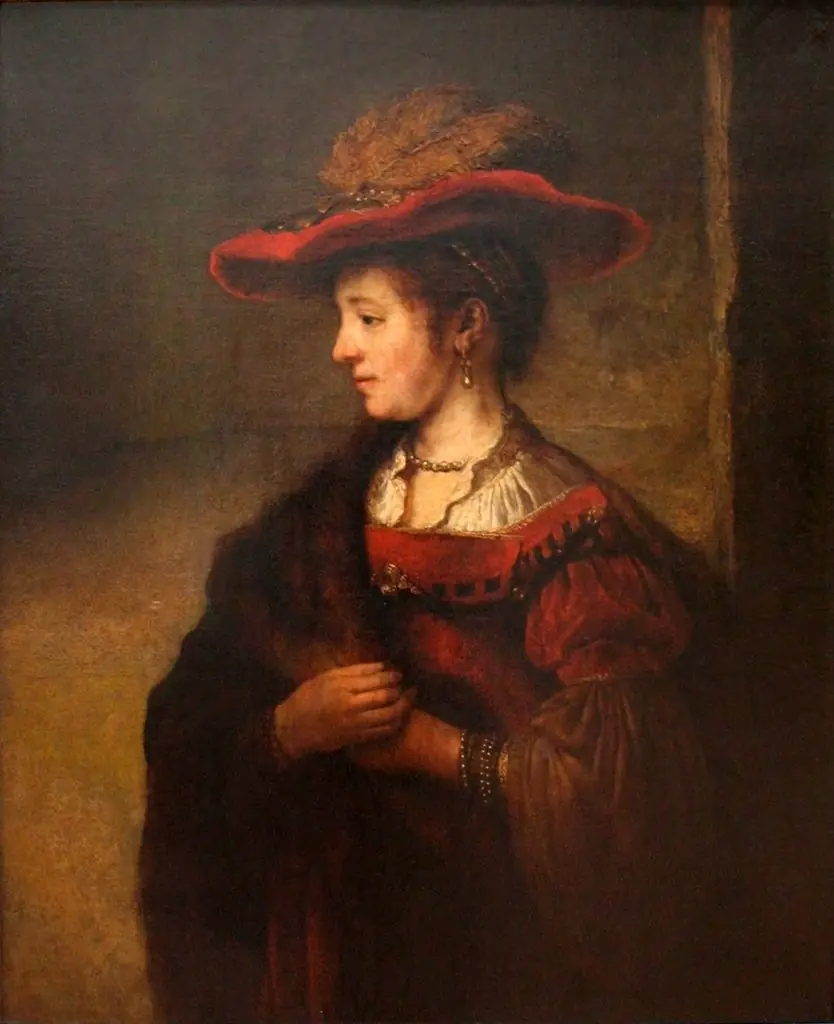 Saskia van Uylenburgh, Wife of the Painter Rembrandt