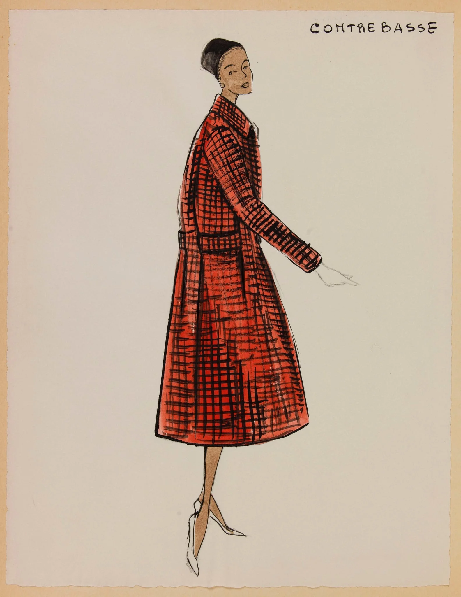 Contrebasse, by Marie-Louise Carven, 1956