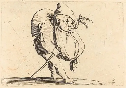 The Hunchback with a Cane