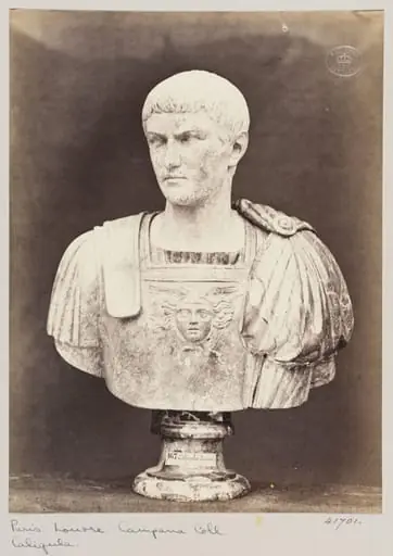 Marble bust of the Emperor of Caligula