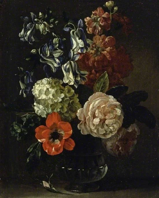 Vase of flowers, by Jean-Baptiste Belin, unspecified, 1694