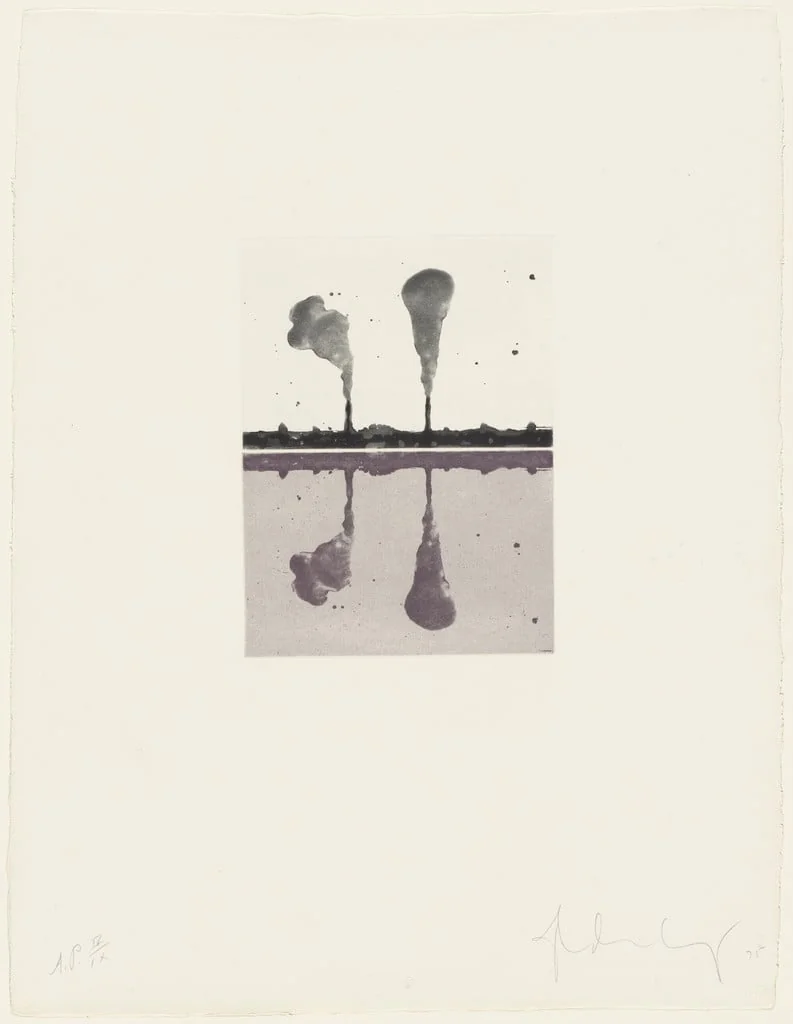 Untitled, by Claes Oldenburg, ink, 1975
