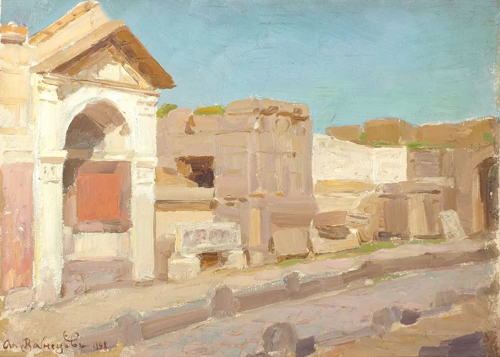 Via delle Tombe Pompeii