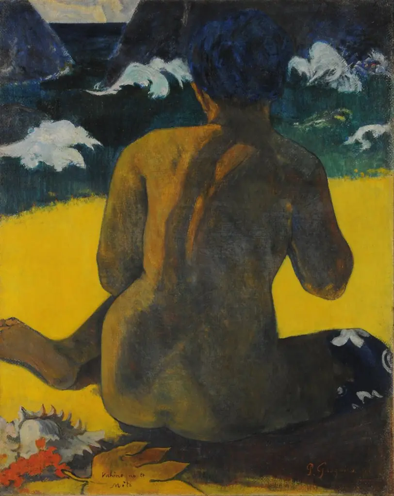 Woman at the beach