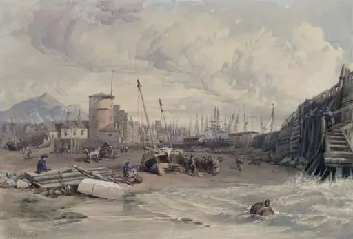 The Old Pier at Leith