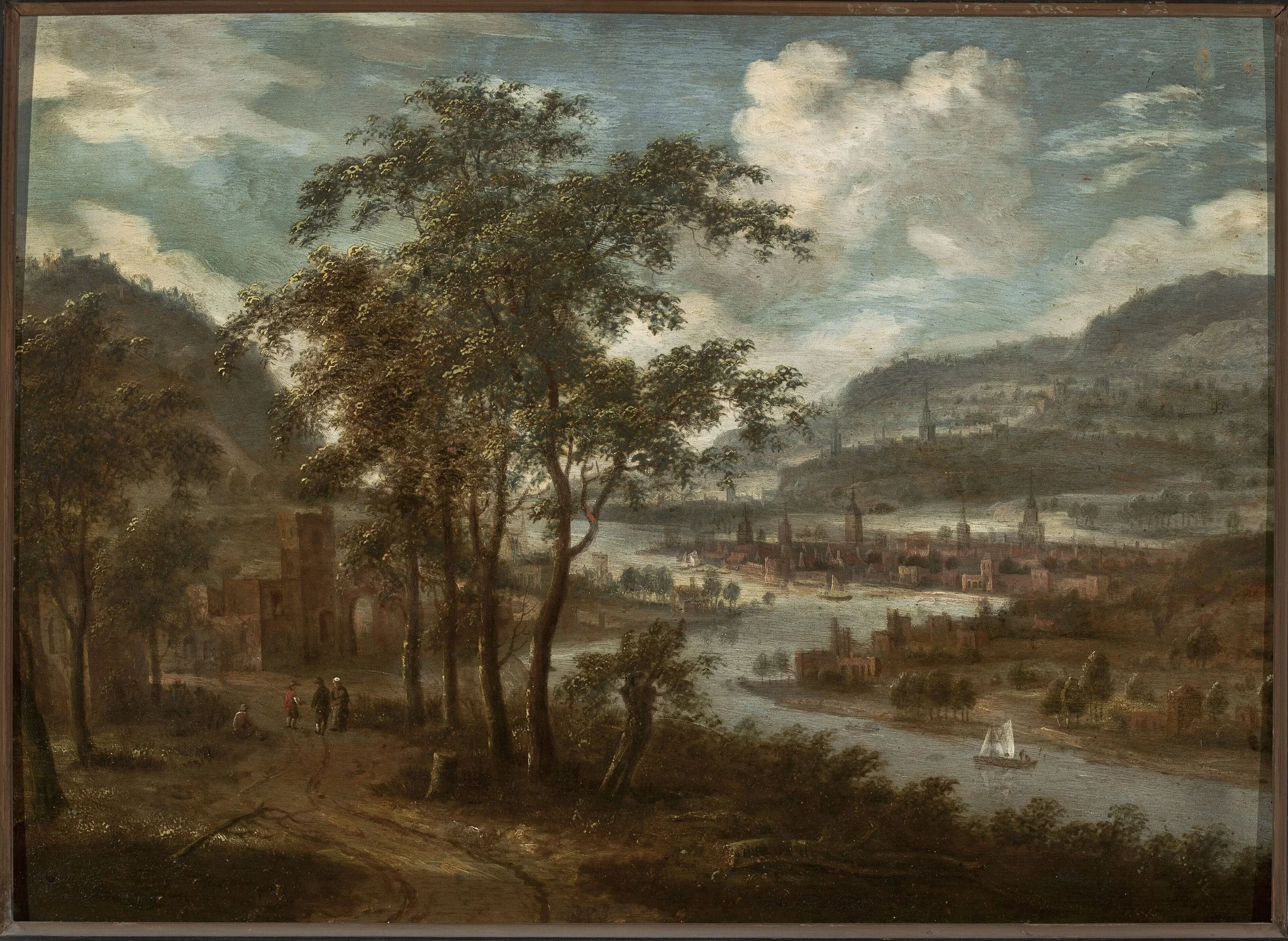 View of a river valley